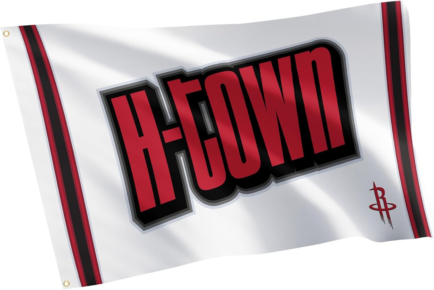 Desert Cactus Houston Rockets Flag NBA 100% Polyester Indoor Outdoor 3x5 feet National Basketball Association Team Flags (Flag City Edition 24-25 A)