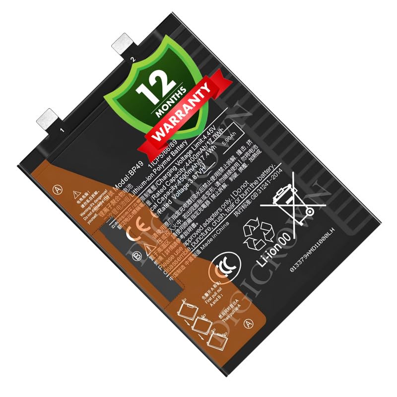 Image of Original BP49 Battery Compatible for Xiaomi Redmi K40S - (4500mAh) - 1 Year Warranty