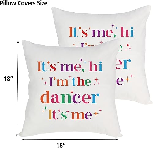 Miniatura 2 de Dancer Gift It's Me, Hi I'm The Dancer It's Me - Funda de almohada de regalo para mujeres, entrenador de baile, regalo para profesora de baile,