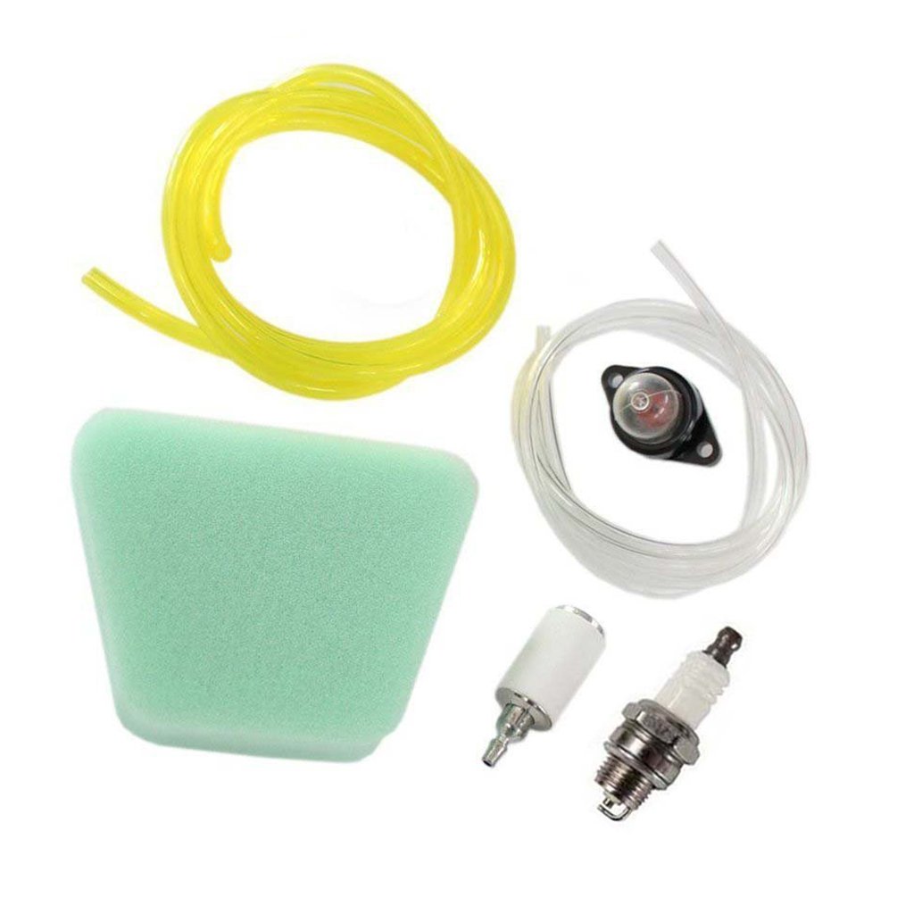 HURI Air Filter Fuel Filter Fuel Line Primer Bulb Spark Plug Chainsaw Tune Up Maintenance Kit