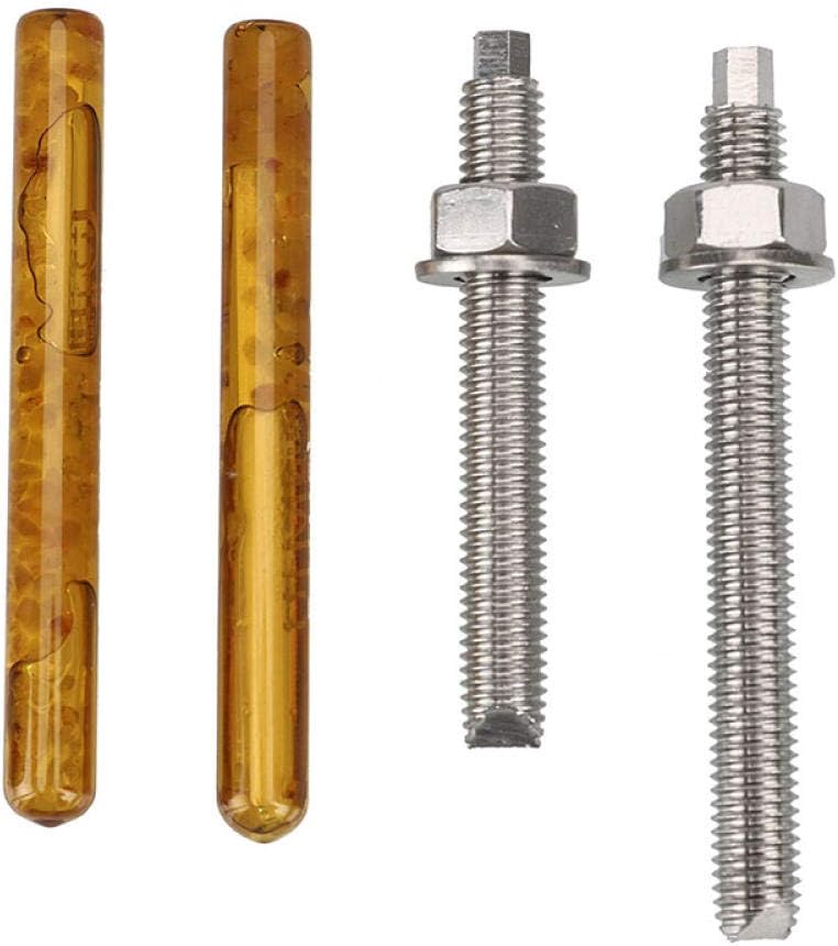 M16M20M30 304 Stainless Steel Chemical Anchor Bolt/Chemical Expansion Bolt/Chemical Screw Seedling Bolt * 80-380-[304] M20 * 260 (Including Medicine)