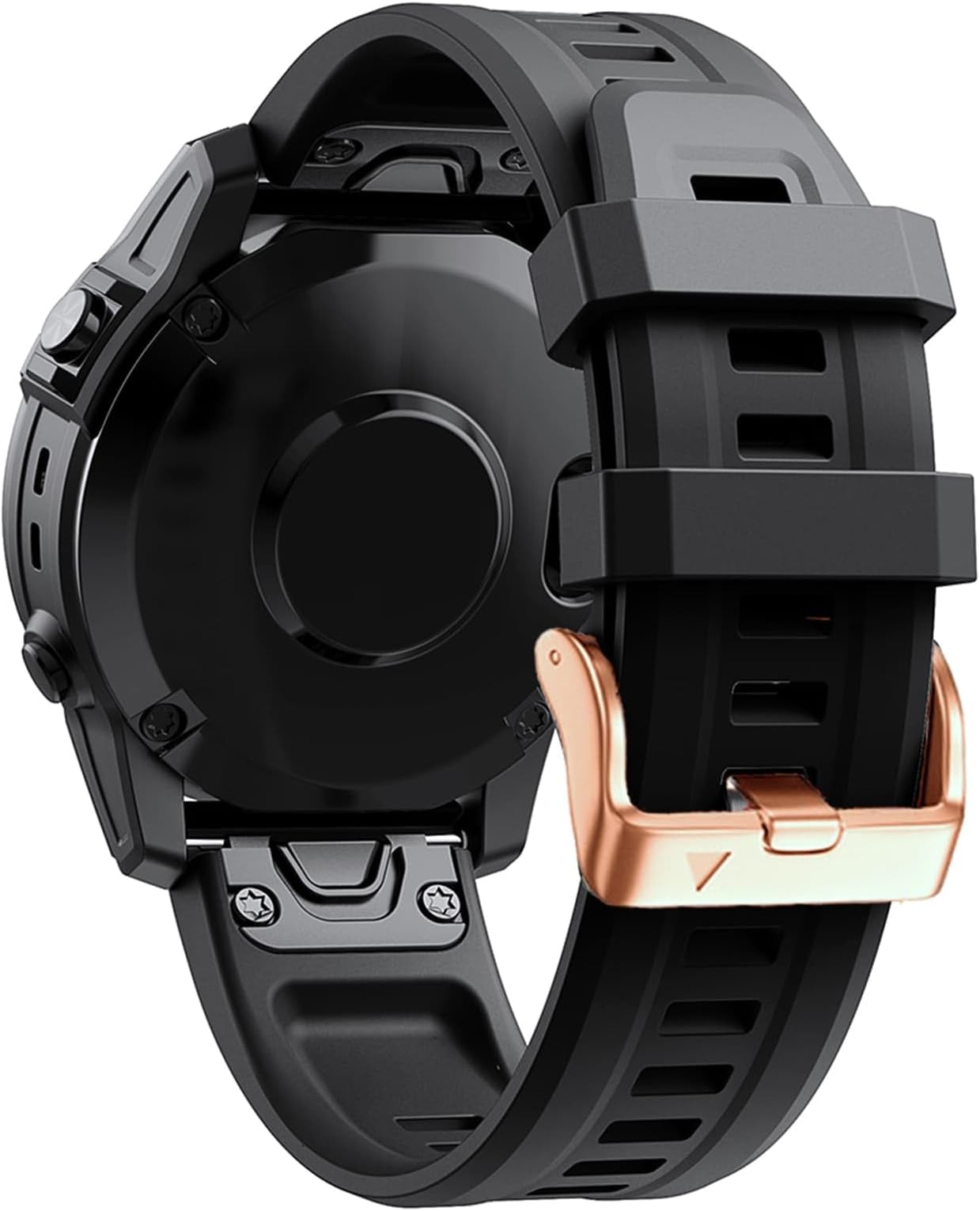 OUTVI 20mm Watch Band for Garmin fenix 5s plus fenix 6s fenix 7s pro quickfit 20 bands Replacement for garmin epix 2 42mm standard short strap Rose Gold women soft