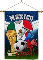 Vista 13 de Bandera de la Copa Mundial de Fútbol de México, juego deportivo, pelota de fútbol, actividades de entretenimiento, decoración física, pancarta