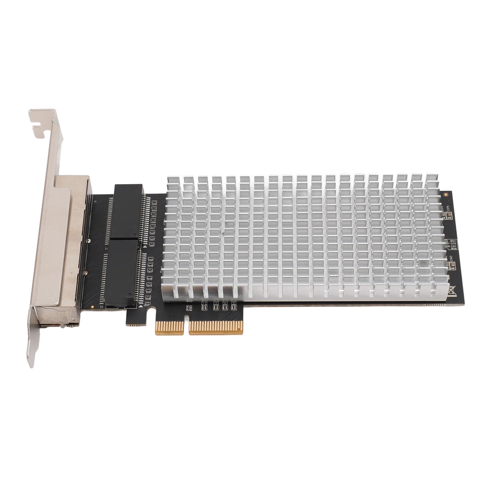 Carte Réseau PCIe X4, Points de Contact Plaqués Or Durables pour Un