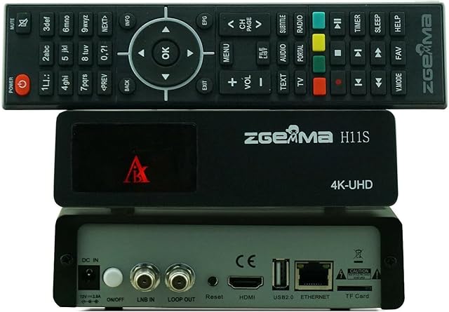 Zgemma H11S Upgrade From H9S DVB-S2X 4K UHD Satellite Receiver With Android and Enigma 2 IPTV