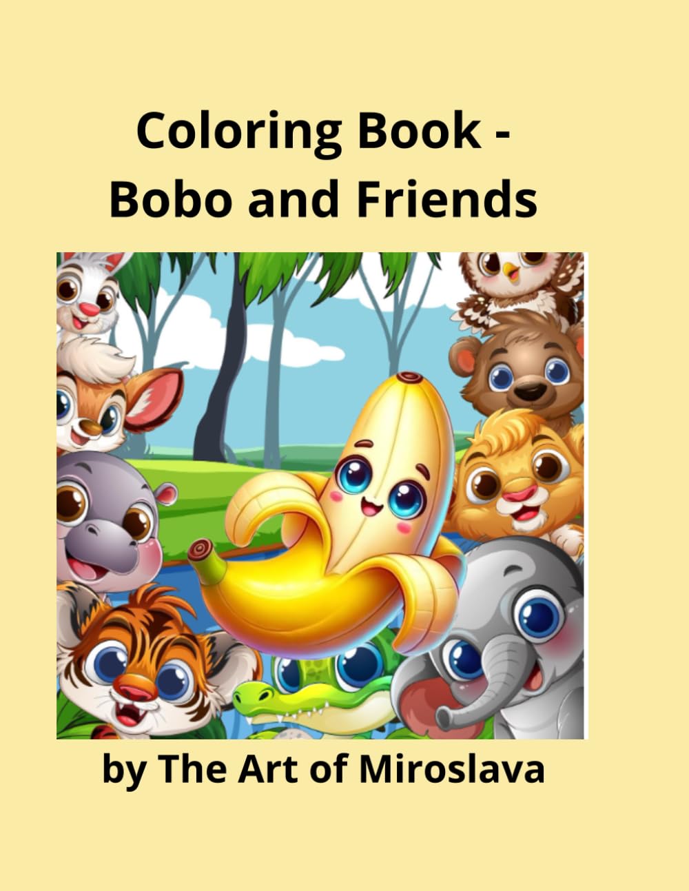 Coloring Book - Bobo and Friends