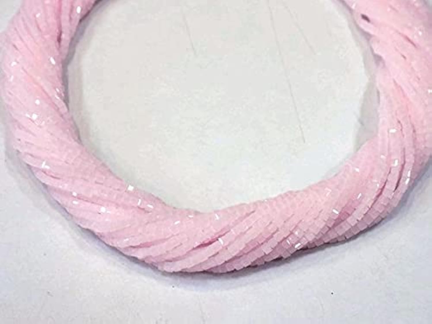Perles de quartz rose cube LKBEADS 2mm pour vos ateliers de création de bijoux