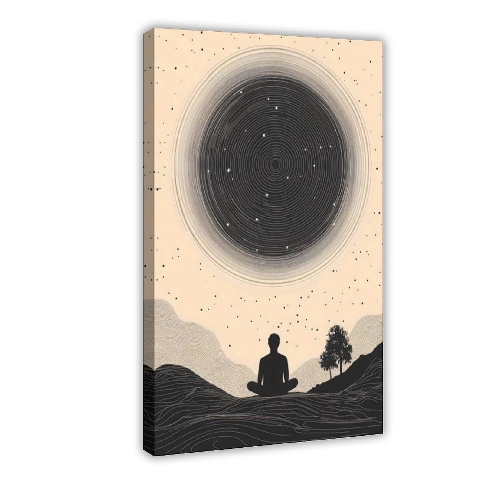 Poster minimaliste sur toile de qualite superieure 40x60cm - 8