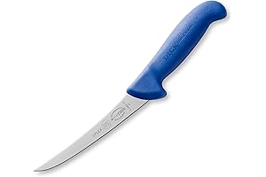 Dicerock 6" Curved Boning Knife with 6" Semi-Flex Blade