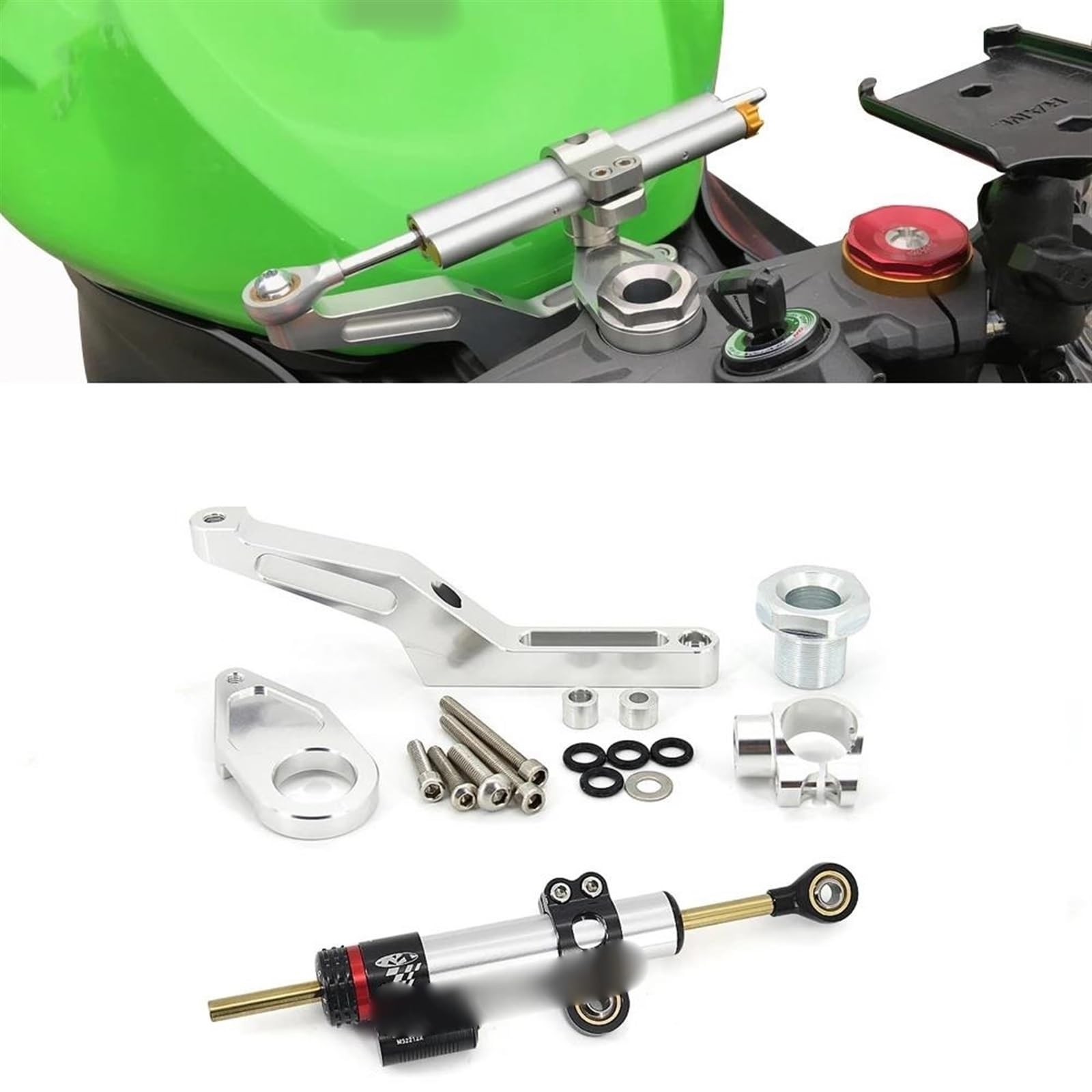 Amazon.com: YZCJTGER Motorcycle Stabilizer for Kawasaki for Ninja