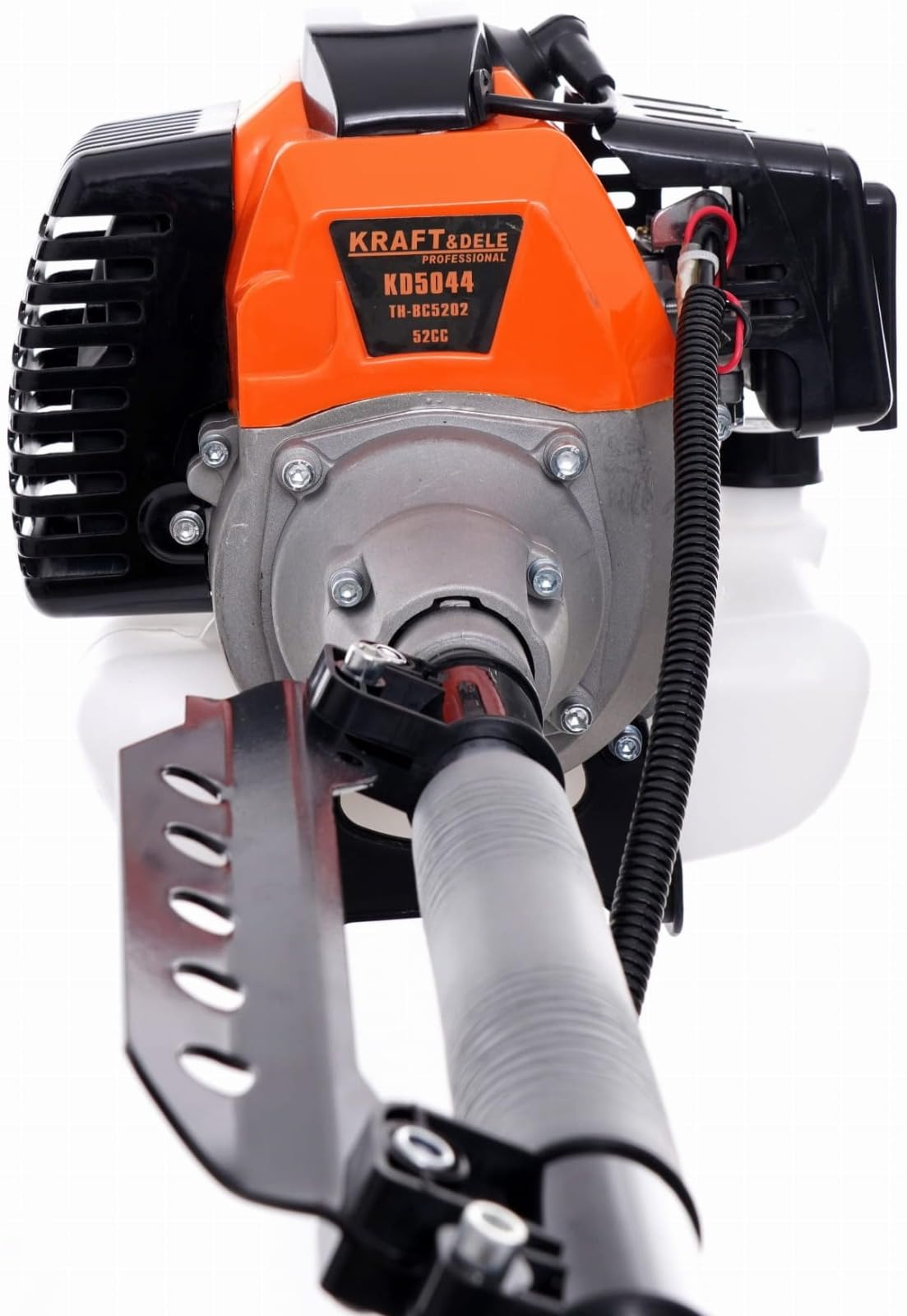 KRAFT&DELE Desbrozadora de Gasolina 52cc 5,2 HP KD5044 con Accesorios Full XXL, Arnés Profesional y Sistema Antivibración – Cortabordes Potente para Jardín y Maleza