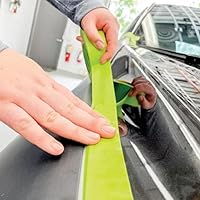 Vista 6 de LAUCO DINOGREN - Cinta adhesiva de alto rendimiento para pintura de automóvil, resistente al calor y al agua, verde multiusos (2 pulgadas (5 rollos)