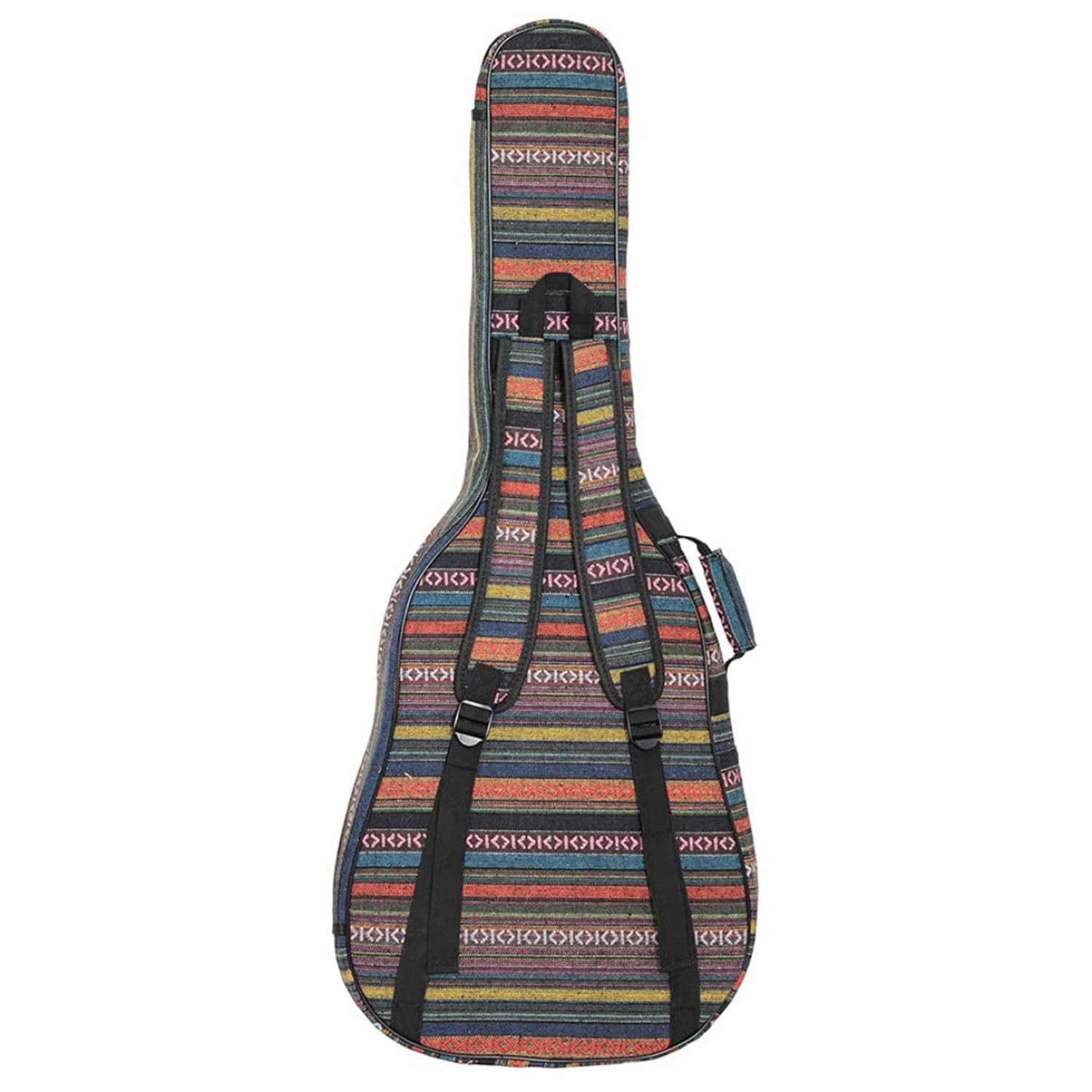 Custodia per chitarra 40 41 pollici chitarra concerto zaino con spessa federa per chitarra acustica, Colorato
