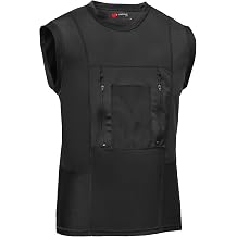 LVAD HeartMate Unisex Tank Top | Premium Spandex with Controller & Hidden Battery PocketsBlack