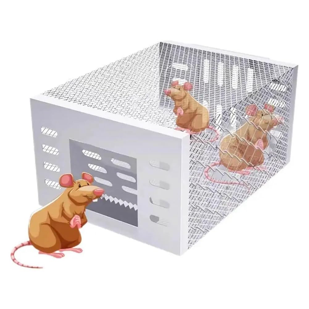 Quystetes Rat Trap Mousetrap Mousetrap Rat Trap Automatic Continuous Cycle Mouse Trap Household Rat Catching Artifact Mousetrap