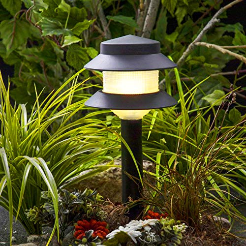 Makergroup T5 T10 Wedge Base Led Light Bulbs Glass Dome 12Vac/Dc 2Watt Warm White 2700K-3000K For Outdoor Landscape Lighting Deck Stair Step Path Lights 6Pcs #TOP2