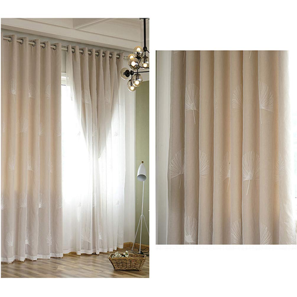 Tende Oscuranti a 2 Pannelli Con Velo,Termiche Isolanti, Abbinabili a Doppio Strato per Camera Da Letto, Soggiorno, Cameretta Dei Bambini, Tende per Soggiorno Con (Blu Rosa Verde, W52 × L63