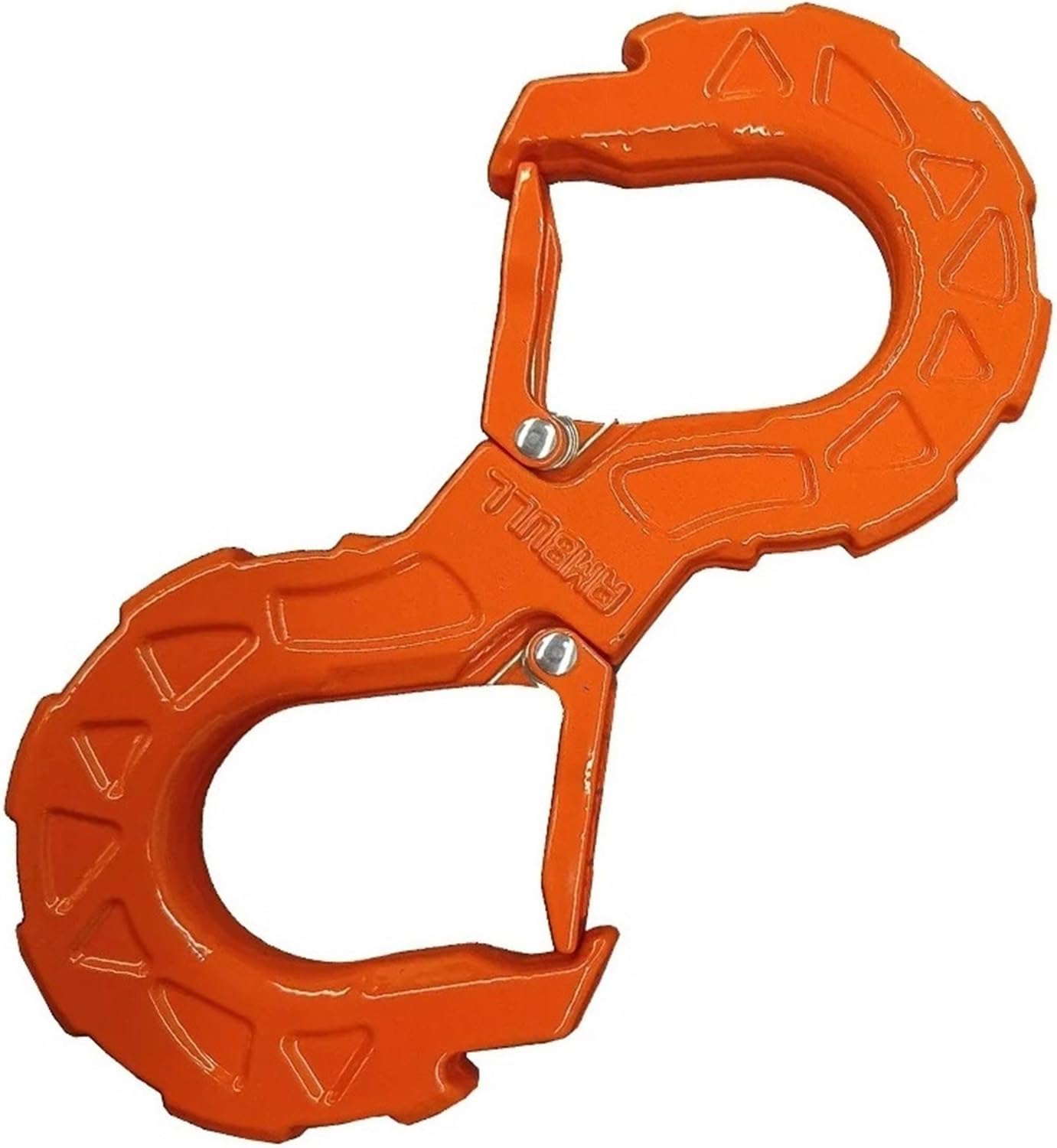 S-Shape Hook Shackle Trailer Winch Hook Car Compatible for JK Offroad Towing Recovery Kits Winch Trailer Shackle(Red)