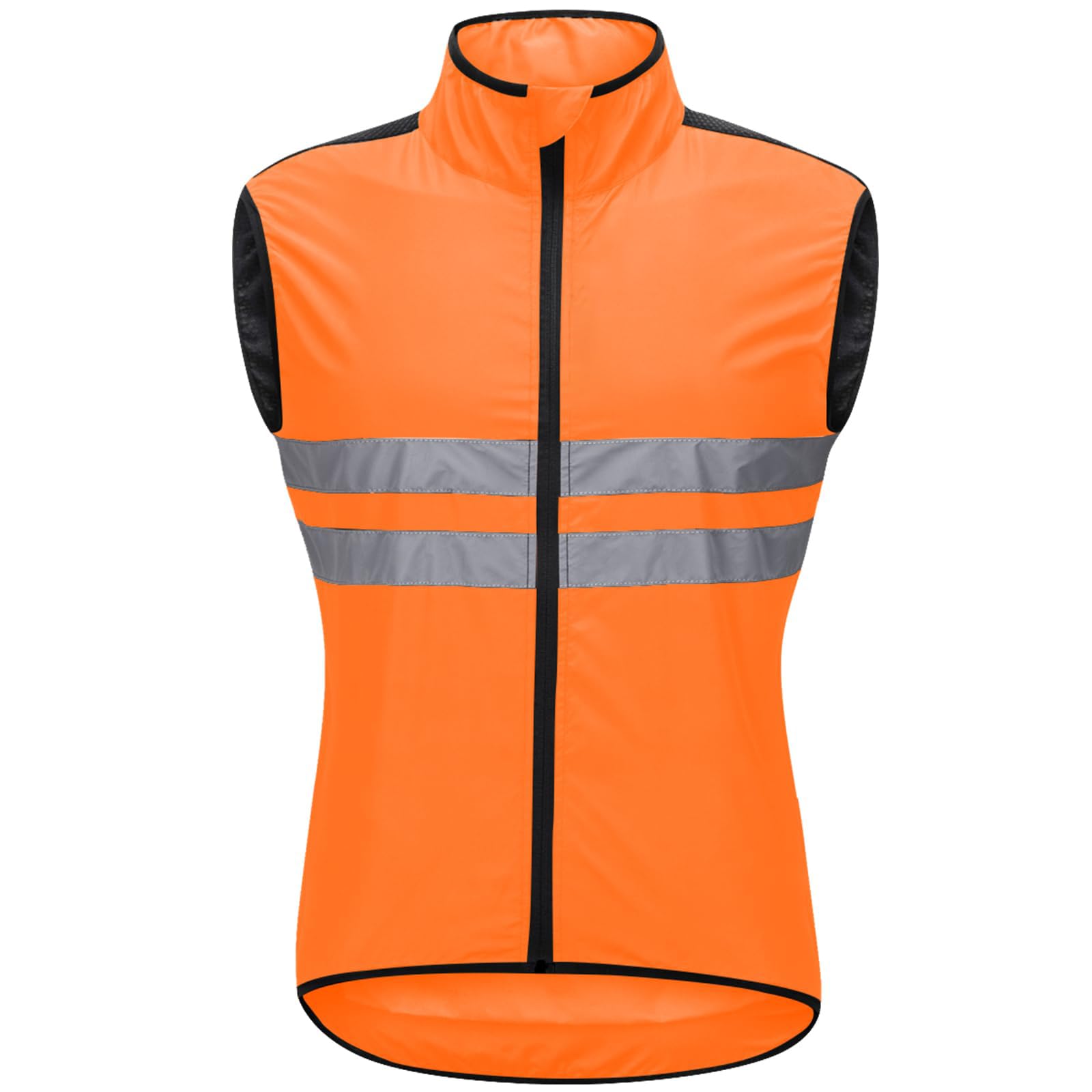 Chaleco de ciclismo nocturno de verano para hombre impermeable reflectante para fitness ciclismo ligero y transpirable chaleco de ciclismo informal para MTB running y senderismo