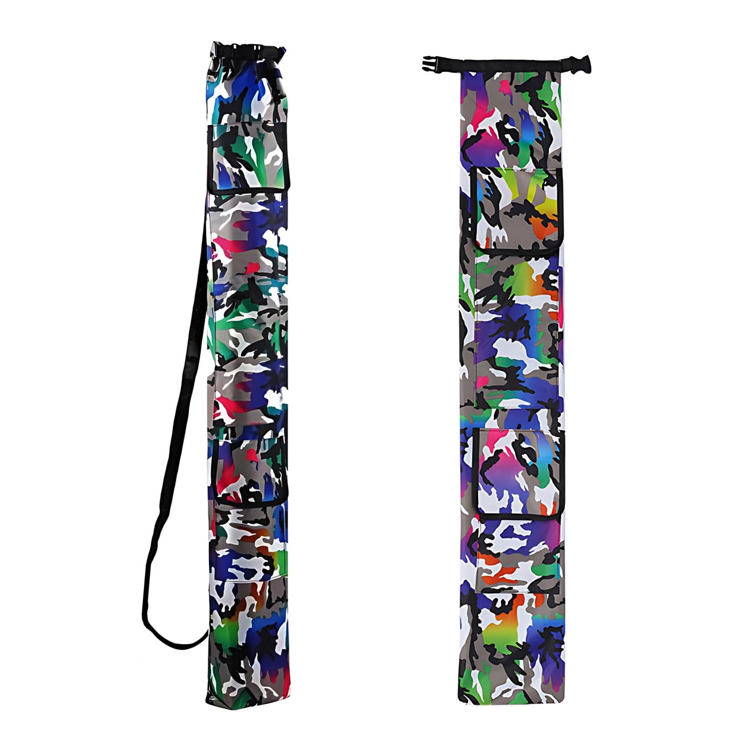 Copechilla Sac Canne A Peche Repliable Avec Clip D'étanchéité