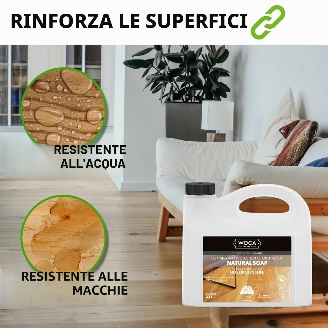Woca Pavimenti in Legno Naturale – 10 litri