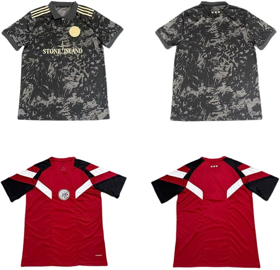 [nicepuss] 24-25 アヤックス 半袖 tシャツ サッカーユニフォーム トレーニングウェア サッカーウェア ジ なし番号