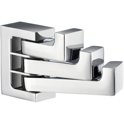 Smedbo GK128 Swing Arm Triple Hook, Polished Chrome