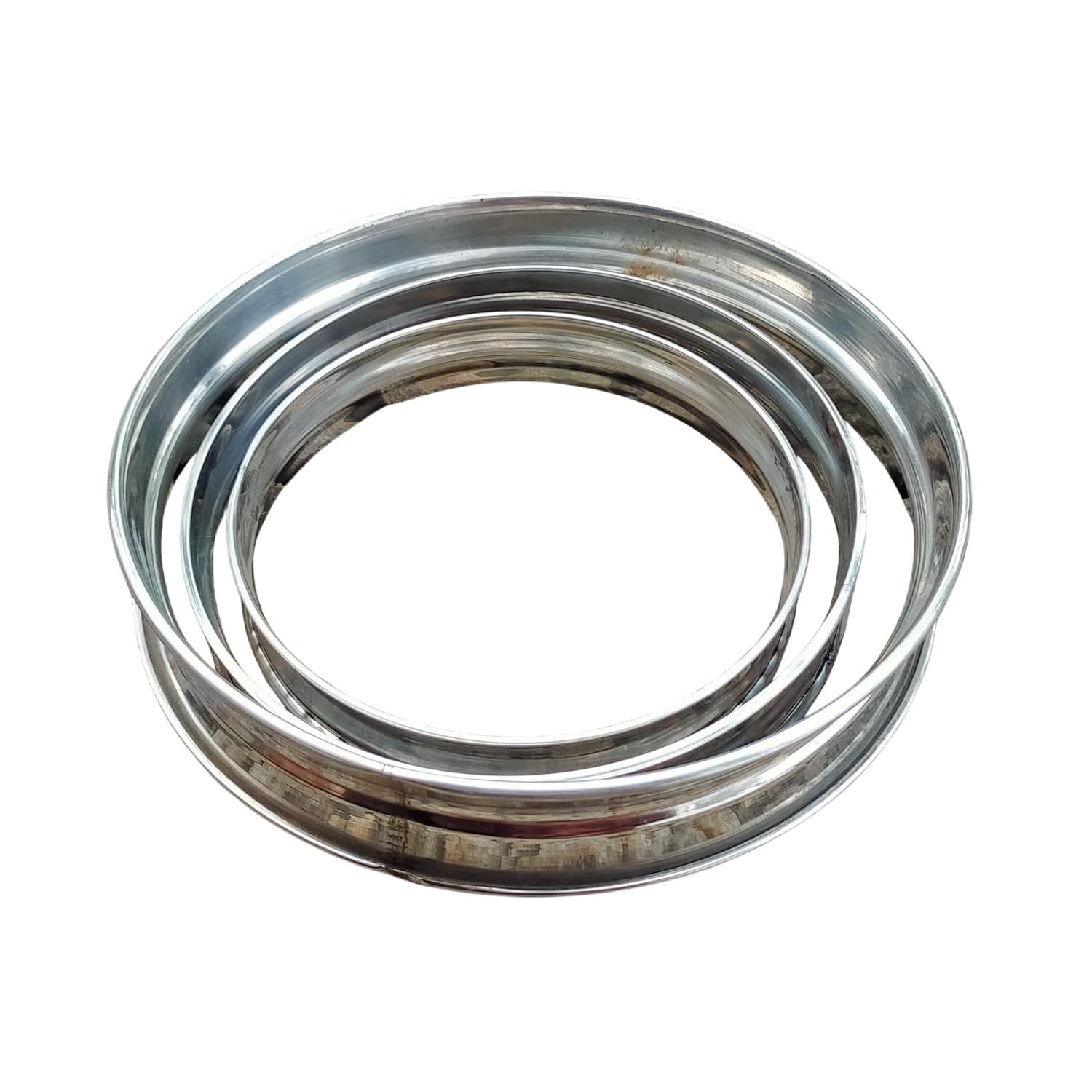 Stainless Steel Patila Ring Set - Heat Protection -1