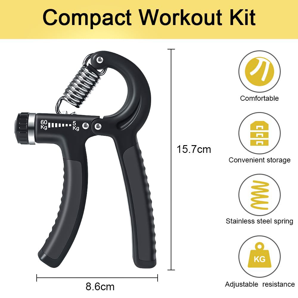 Fortifiant De Poignée | Entraîneur De Préhension Réglable - Exercice