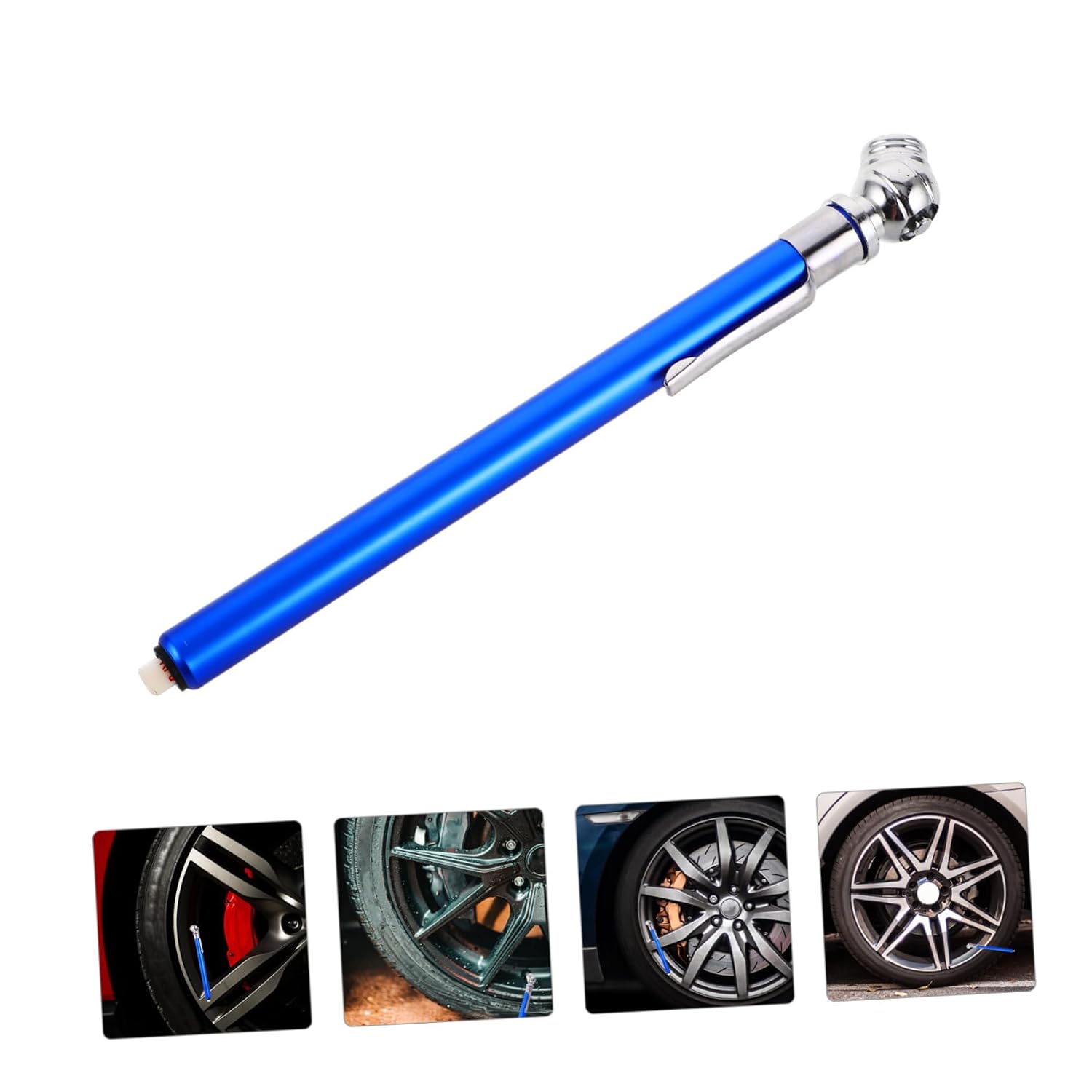 Alipis Mini Tire Pressure Gauge Pen for Cars Portable Analog Tire Pressure Tester Easy-to-Read Measurement Suitable for Vehicles and Bikes