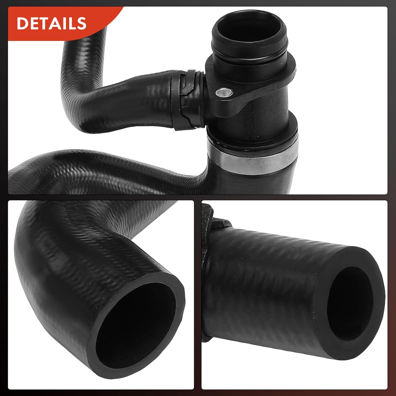 A-Premium Radiator Coolant Hose Compatible with BMW 320i 2015/2017-2018, 328i 2012-2013/2015-2016, 328i xDrive 2013/2015, X5 2018, 528i 2014, 528i xDrive 2014, X3, 428i, 428i xDrive, 228i