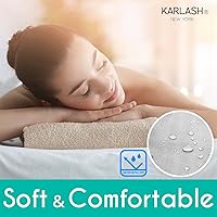 Vista 5 de PandaSpa - Rollo de sábanas desechables no tejidas de 1.06 oz/m² con agujero precortado para masaje, mesa de masaje (1)