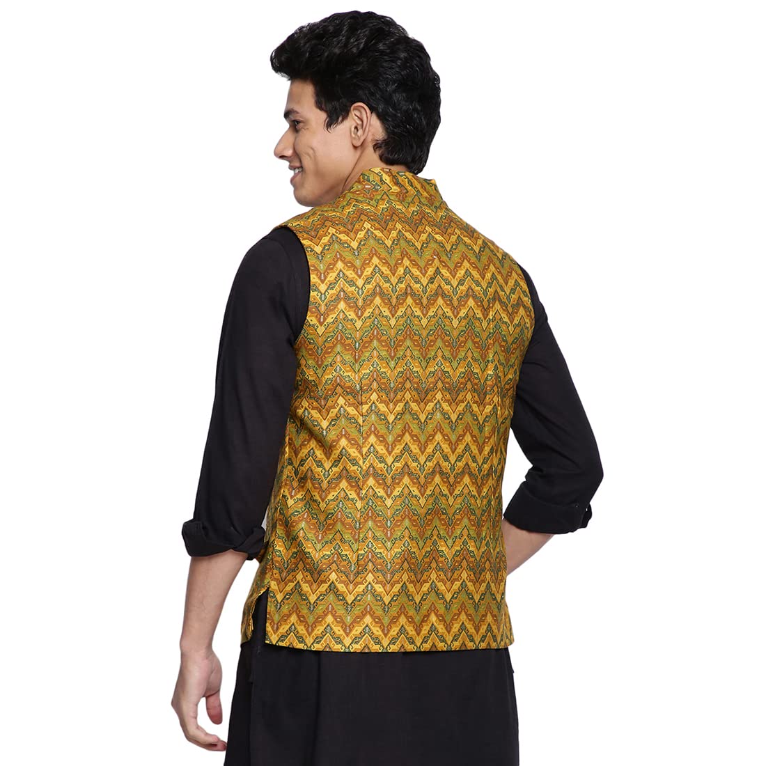 Fabindia Herren Nehru Jacke