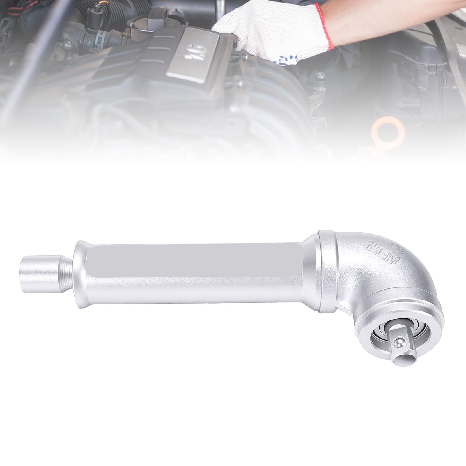 PUSOKEI Extensor de Llave de Impacto de Ángulo Recto de 1/2 Pulgada