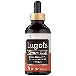 Carlyle Lugols Iodine 2 Percent | 4 fl oz (Pack of 1) | Potassium Iodide and Iodine Solution 2% Liquid Drops