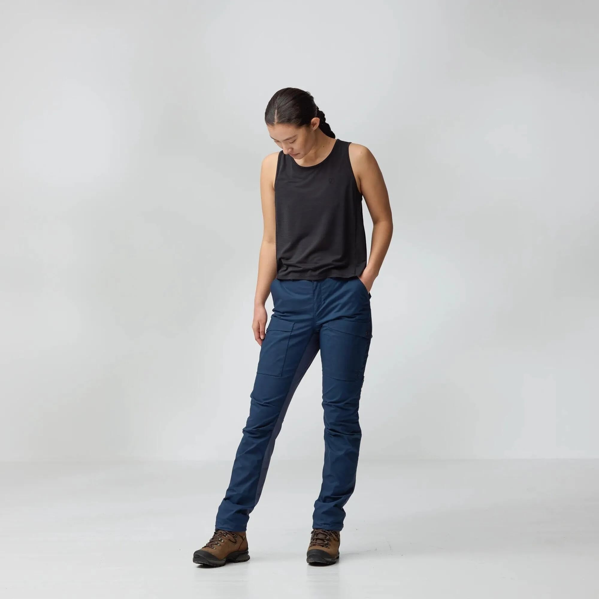Fjällräven - Abisko Hybrid Trail Trousers W, Pantaloni Sportivi Donna