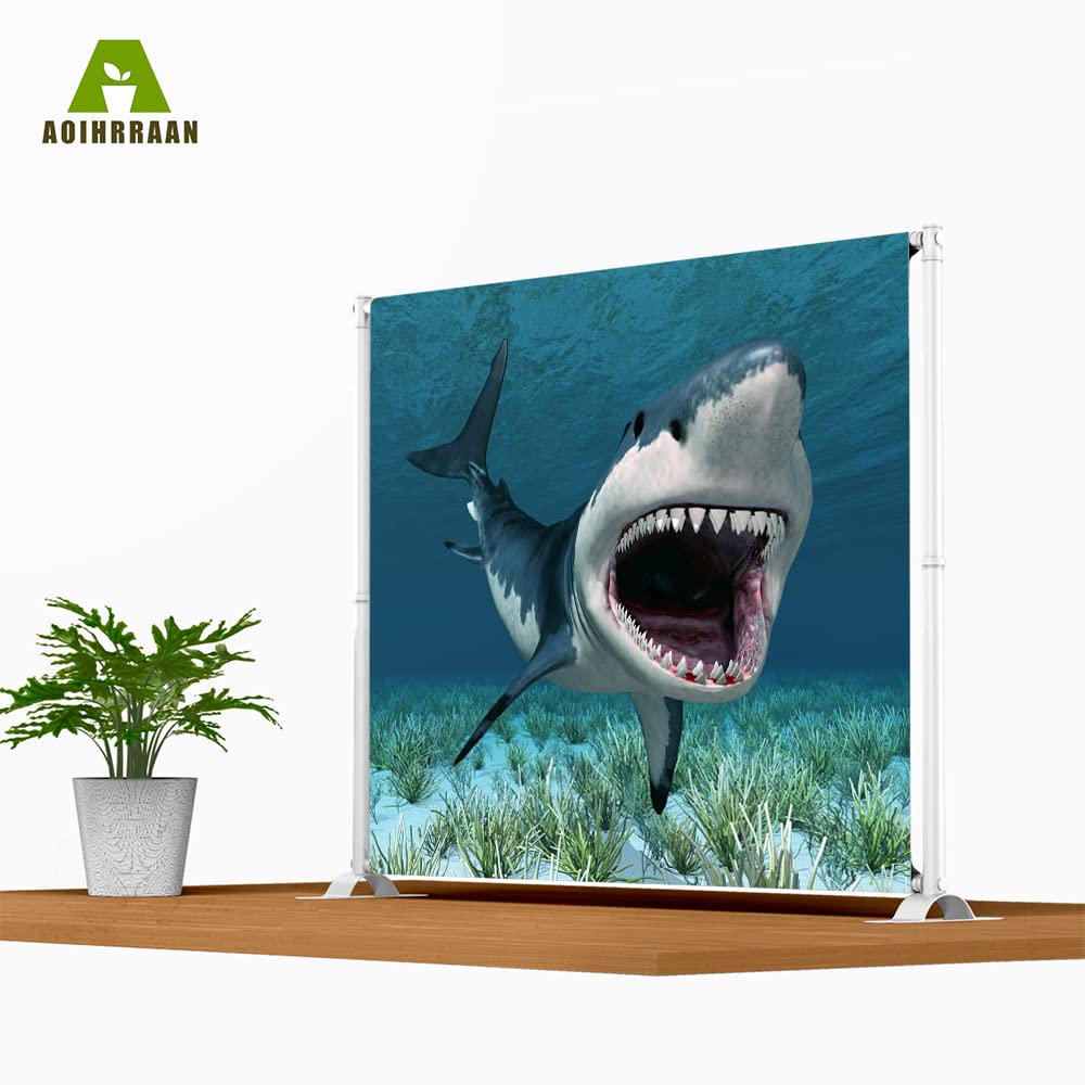 Fotohintergrund „Hai Unter Dem Meer“ – 2,1 X 1,5 M, Für Mottopartys & Fotoaktionen