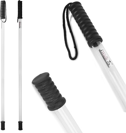 iWalk Polycarbonate Heavy Duty Stick, for Security Gaurds, Animal Deterrent, Theatrical Prop, Hiking, Walking, Training &amp; ...