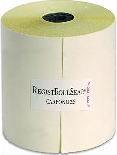 NCCO Register Rolls - POS Kitchen Receipt Paper â€“ 2 Ply Carbonless â€“ 3â€ x 100â€™ â€“ (1 Pack of 10 Rolls) â€“ Item 2300SP