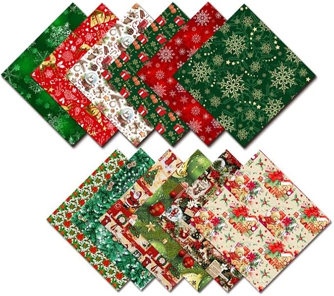 24Pcs Christmas Themed Scrapbook Paper,6×6 Inch Double‑Sided Festive Cardstock,Vintage Holiday Craft Sheet for Junk Journaling,Card Creation,Decoupage,Handmade Ornament Supplies