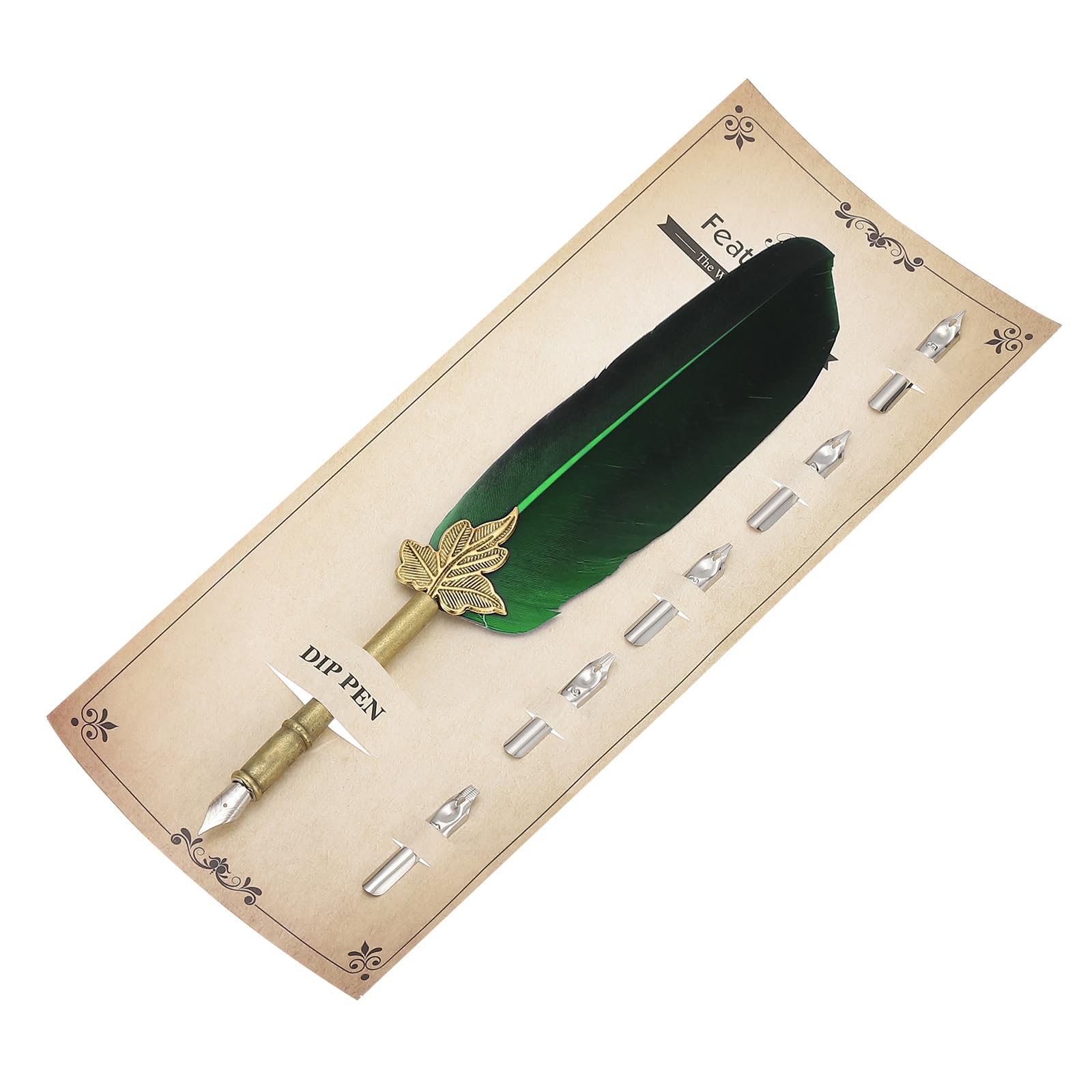 PATIKIL Feather Pen