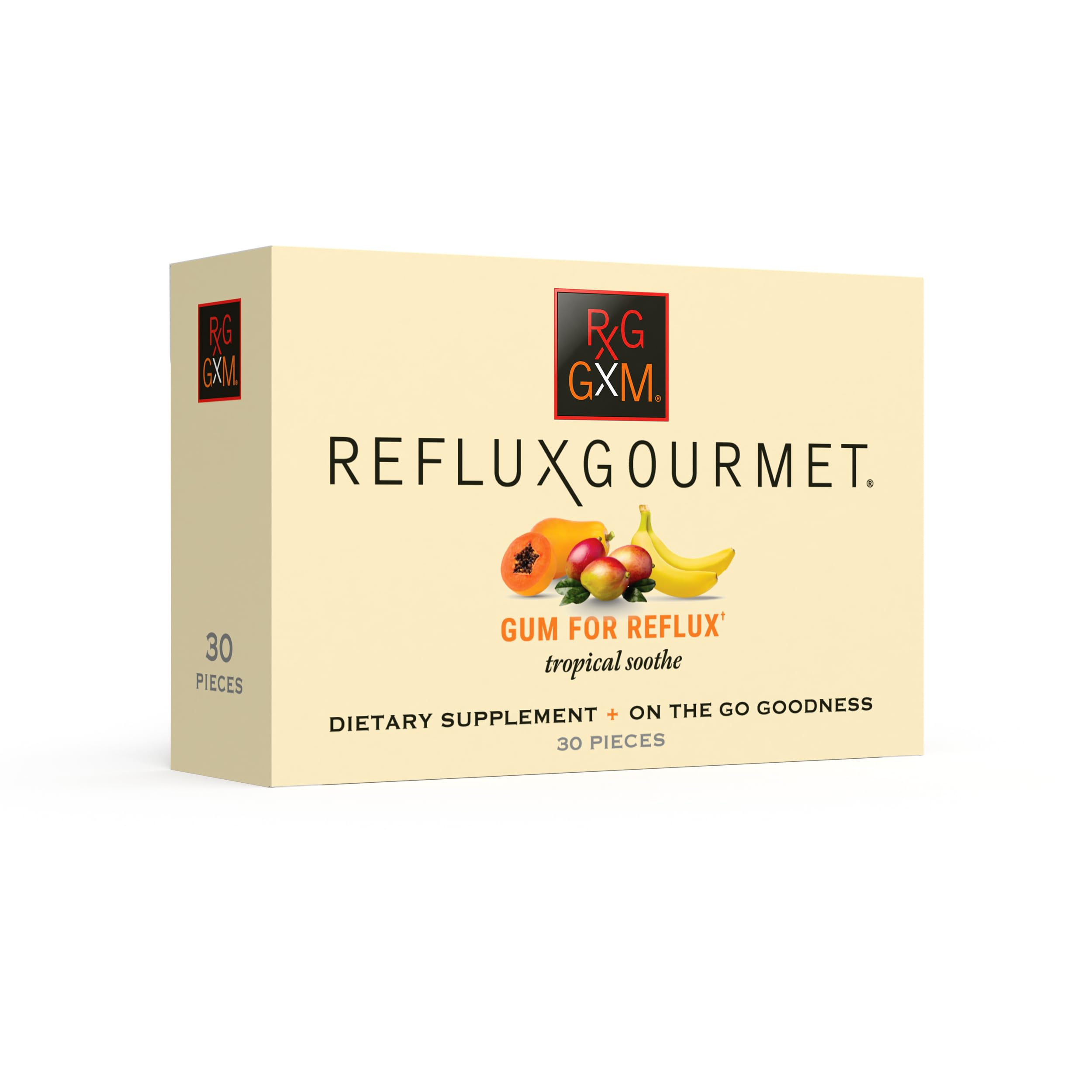 Amazon.com : Reflux Gourmet Tropical Soothe Gum Alginate Therapy