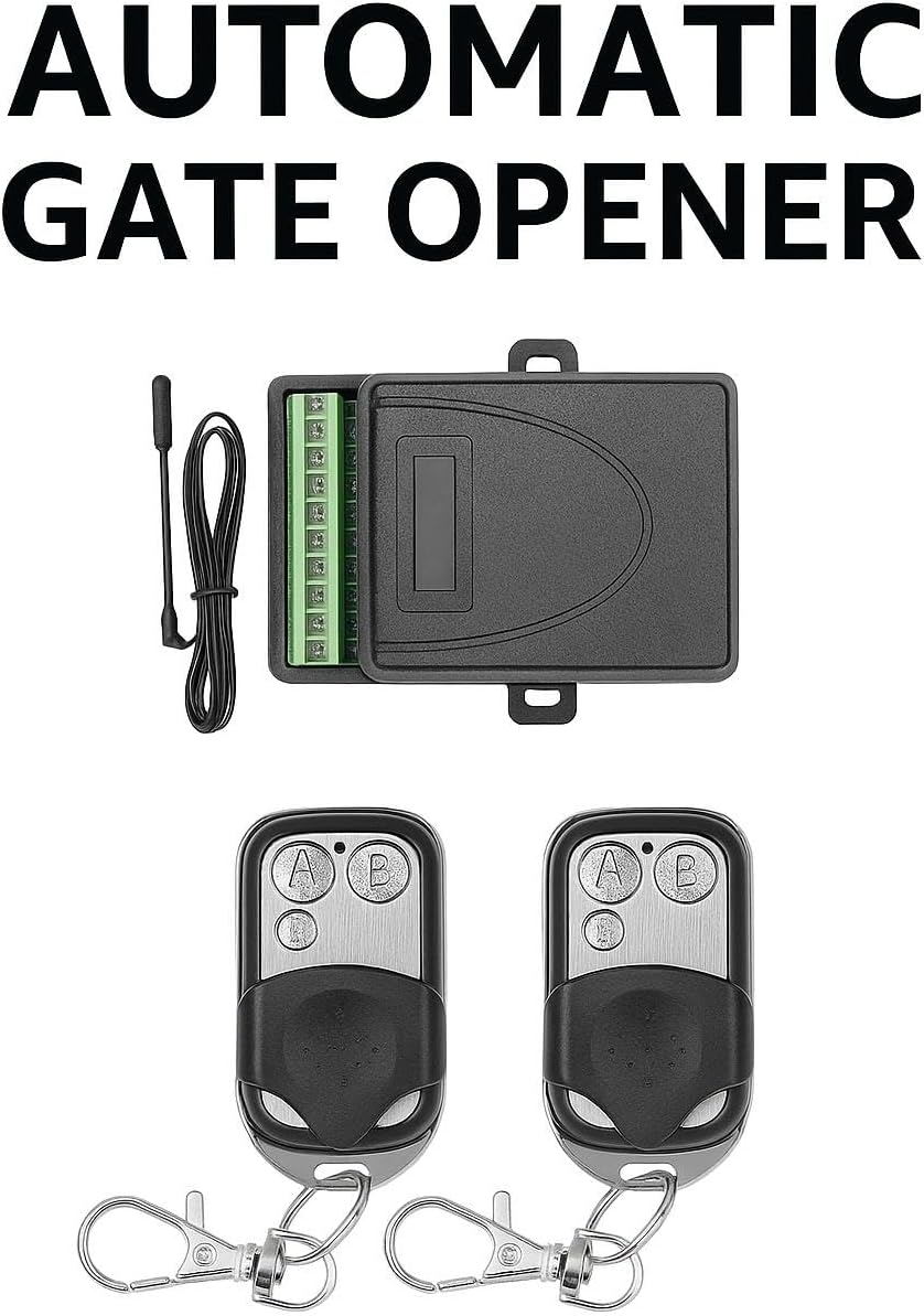 Kit Ricevitore 433 MHz + 2 Telecomandi Universale