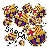 Desert Cactus FC Barcelona Sticker Barça Sheet Vinyl Football Soccer Decal Laptop Water Bottle Car Scrapbook Sheet (Type 1-2)