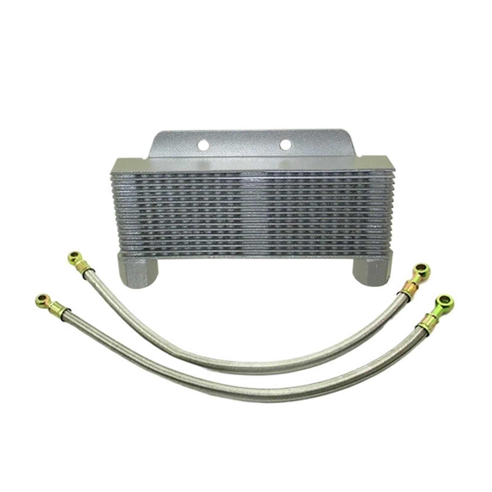 Refroidisseur D'huile De Radiateur Adapté Pour YX 160 ZS 155cc GPX/YX 150 Piranha, Tuyau Boulon 8mm/10mm Refroidisseur d'huile moteur