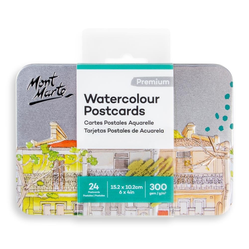 Mont Marte Watercolour Postcards 300gsm 24 Sheets-image-17