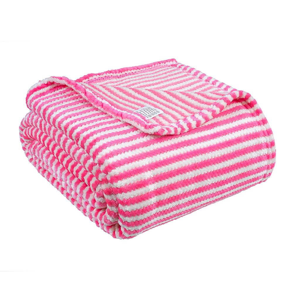 BSB HOME Premium Flannel Blanket - Ultra Soft Black -13
