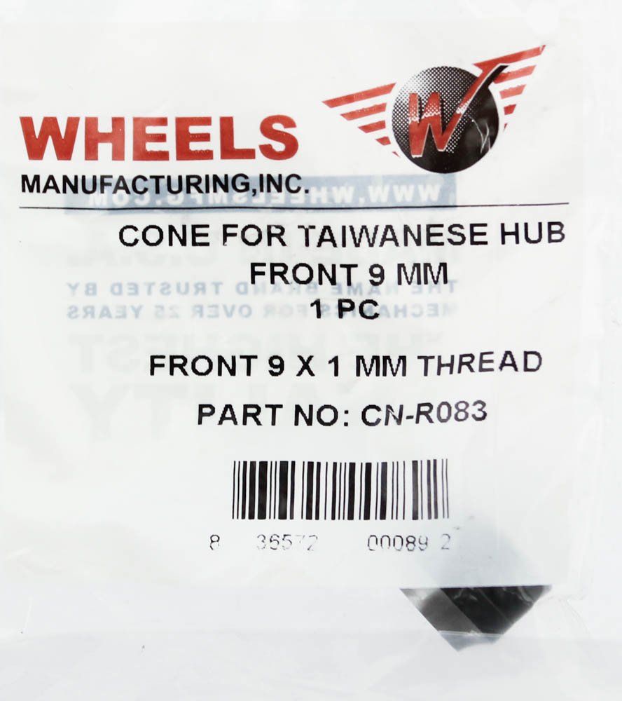 Wheels Manufacturing CN-R083 Front Axle Cone, 15 x 12.8-mm