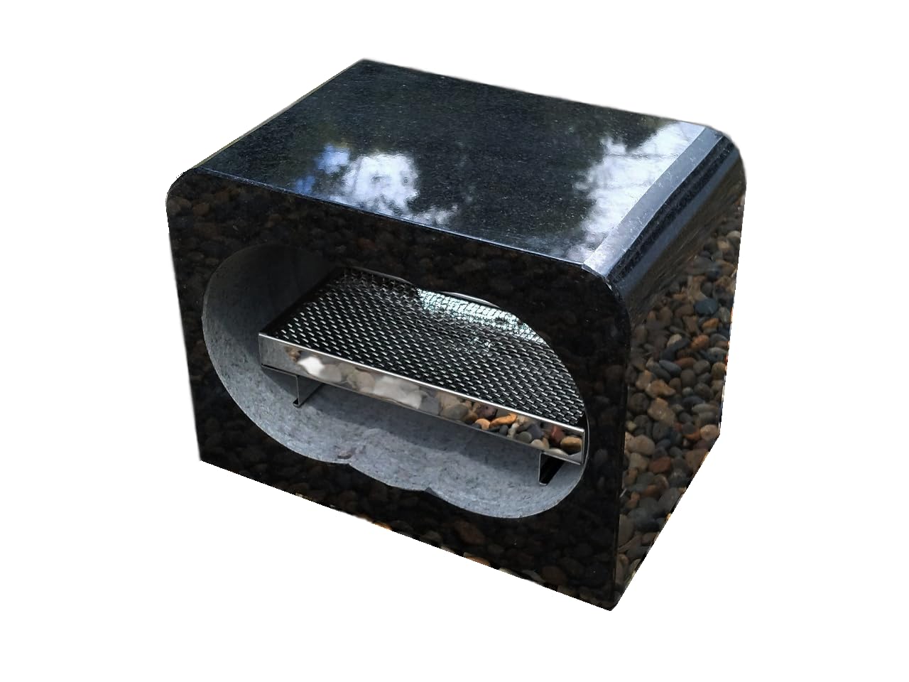 11/21再出品】≪H063-イ97ジ≫ 【在庫品】メモリーステージ 御影石