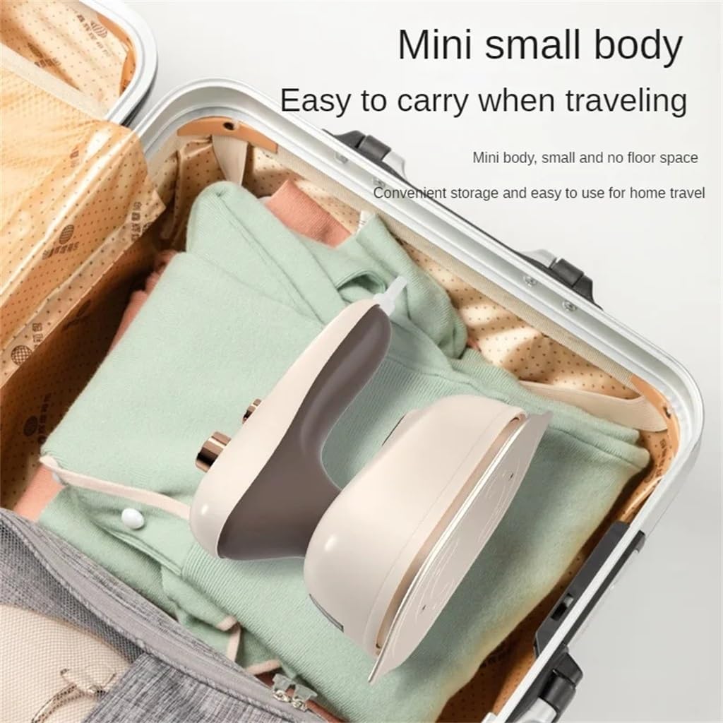 Portable 2-in-1 Mini Iron, Handheld Steam, Suitable for Business and Home Dry and Wet Ironing
